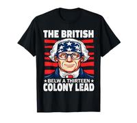 Funny 4th of July The British Blew a 13 Colony Lead T-Shirt