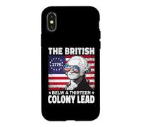 Funny 4th of July The British Blew A Thirteen Colony Lead Coque pour iPhone X/XS