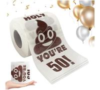 Funny 50th Birthday Decorations for Women Men,Vous êtes 40 Papier Toilette Imprimé Cadeau de Bâillon,for Bathroom Decorations 40th Birthday Party Decor