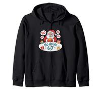 Funny 6 7 Six Seven Meme Christmas pour Femmes, Hommes et Enfants Sweat à Capuche