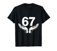 Funny 6 7 Six Seven Meme Gen Alpha Slang 6 7 Hands T-Shirt