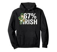 Funny 6 7 St Patricks Day 67% Irish Tshirt for Women Girls Sweat à Capuche