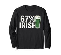 Funny 67 Irish Six Seven St Pats Joke 6 7 St Patricks Day Manche Longue
