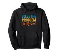 Funny 67 Meme Six Seven Math Teacher Apparel Meme Problem Sweat à Capuche