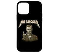 Funny 80s Metalcore Heavy Metal Music Band Abraham Lincoln Coque pour iPhone 12 Mini