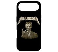 Funny 80s Metalcore Heavy Metal Music Band Abraham Lincoln Coque pour iPhone Air