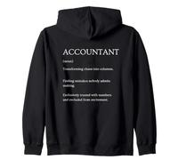 Funny Accountant Definition Dictionnaire Sarcastique Sweat à Capuche