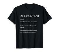 Funny Accountant Definition Dictionnaire Sarcastique T-Shirt