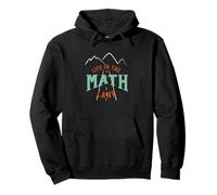 Funny Accounting Pun Life in The Math Lane, Maths Humour Sweat à Capuche