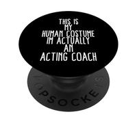 Funny Acting Coach Costume for Professional Student Actors PopSockets PopGrip Adhésif