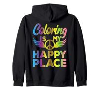 Funny Adult Coloring Humor Art Teacher Artist Rainbow Meme Sweat à Capuche
