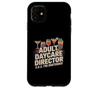 Funny Adult Daycare Director Aka The Bartender Humour Bar Gag Coque pour iPhone 11