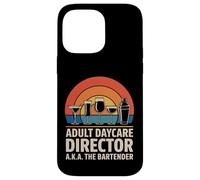 Funny Adult Daycare Director Aka The Bartender Humour Bar Gag Coque pour iPhone 14 Pro Max