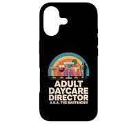 Funny Adult Daycare Director Aka The Bartender Humour Bar Gag Coque pour iPhone 17