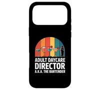 Funny Adult Daycare Director Aka The Bartender Humour Bar Gag Coque pour iPhone 17 Pro Max