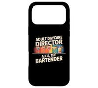 Funny Adult Daycare Director Aka The Bartender Humour Bar Gag Coque pour iPhone 17 Pro Max