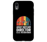 Funny Adult Daycare Director Aka The Bartender Humour Bar Gag Coque pour iPhone XR