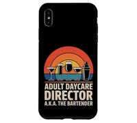 Funny Adult Daycare Director Aka The Bartender Humour Bar Gag Coque pour iPhone XS Max