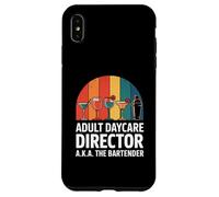 Funny Adult Daycare Director Aka The Bartender Humour Bar Gag Coque pour iPhone XS Max