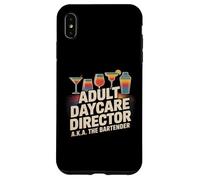 Funny Adult Daycare Director Aka The Bartender Humour Bar Gag Coque pour iPhone XS Max