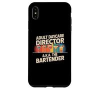 Funny Adult Daycare Director Aka The Bartender Humour Bar Gag Coque pour iPhone XS Max