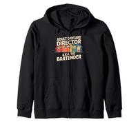 Funny Adult Daycare Director Aka The Bartender Humour Bar Gag Sweat à Capuche