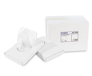 Funny AG-984 Lot de 48 Boîtes de 25 Sacs Hygiéniques Blanc