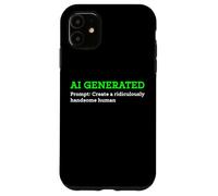 Funny AI Generated Create Ridiculement Handsome Human Mens Coque pour iPhone 11