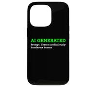 Funny AI Generated Create Ridiculement Handsome Human Mens Coque pour iPhone 13 Pro