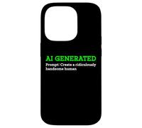 Funny AI Generated Create Ridiculement Handsome Human Mens Coque pour iPhone 14 Pro