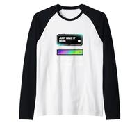 Funny AI Vibe Coder 99% Invite 1% Panique 0% Point-Virgule Humour Manche Raglan