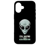 Funny Alien Abduction UFO Extraterrestrial Humor Design Coque pour iPhone 16