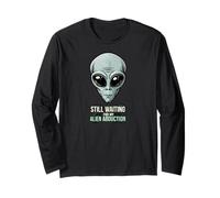 Funny Alien Abduction UFO Extraterrestrial Humor Design Manche Longue