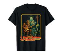 Funny Alien Bigfoot UFO I Don't Believe in Humans Cryptid T-Shirt