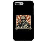 Funny Alien DJ Tourne-Disque Techno Musique électronique EDM Lover Coque pour iPhone 7 Plus/8 Plus