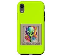 Funny Alien EMMÈNE-Moi À Ton Chef Coque pour iPhone XR