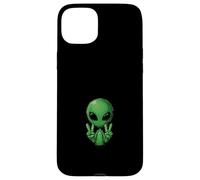 Funny Alien UFO Abduction Cool Retro Alien pour Fan de Science-Fiction Coque pour iPhone 15 Plus