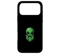 Funny Alien UFO Abduction Cool Retro Alien pour Fan de Science-Fiction Coque pour iPhone 17 Pro Max