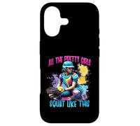 Funny All The Pretty Girls Squat Like-This Attrape-Balle Molle Coque pour iPhone 17