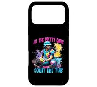 Funny All The Pretty Girls Squat Like-This Attrape-Balle Molle Coque pour iPhone 17 Pro Max