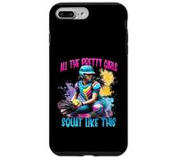 Funny All The Pretty Girls Squat Like-This Attrape-Balle Molle Coque pour iPhone 7 Plus/8 Plus