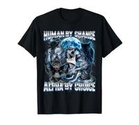 Funny Alpha Wolf Unhighed Meme Human by Chance Alpha Choice T-Shirt