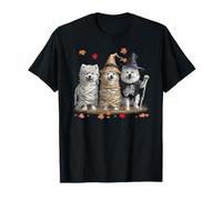 Funny American Eskimo Ghost Dogs Halloween pour Femmes et Hommes T-Shirt