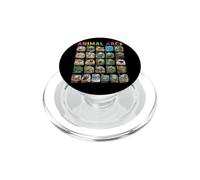 Funny Animal Alphabet A-Z ABCs Learning Letters for Kids PopSockets PopGrip pour MagSafe