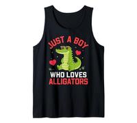 Funny Animal Crocodile, Just a Boy Who Loves Alligators Débardeur
