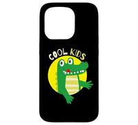 Funny Animal Lover Cool Kids, Crocodile Alligator Coque pour iPhone 15 Pro
