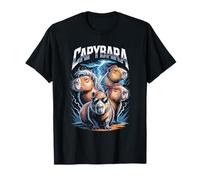 Funny Animal Squad du groupe de rock de Capybara T-Shirt