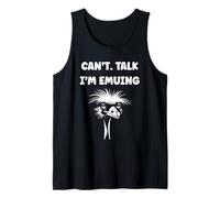 Funny Animals Emus Bird Quote Can't I'm Emu Débardeur