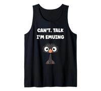 Funny Animals Emus Bird Quote Can't I'm Emu Débardeur