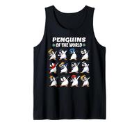 Funny Animals Graphic Pingouins of The World Pingouins Lover Débardeur